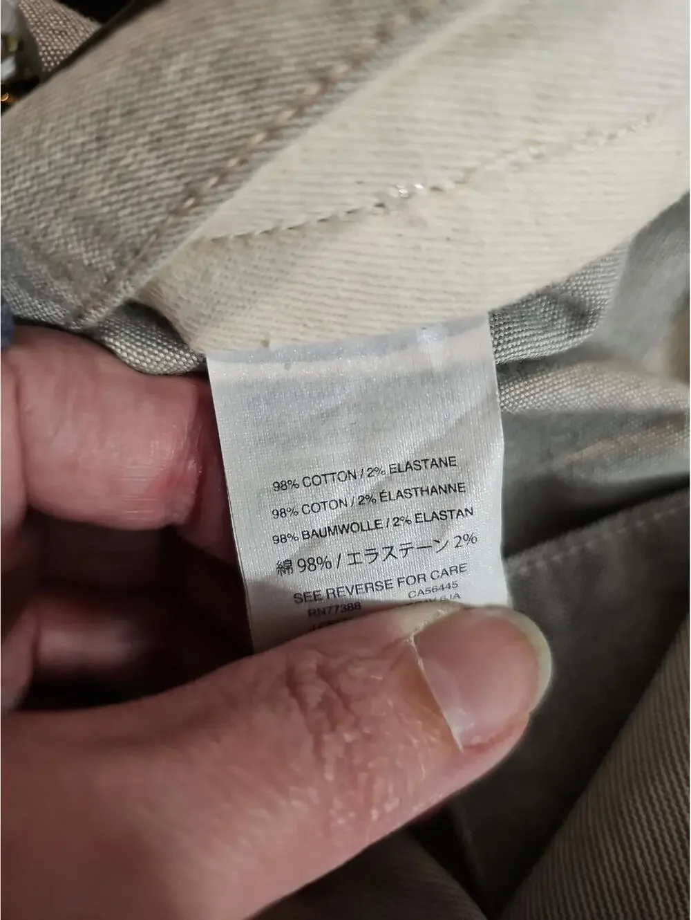 J. Crew 484 Slim-fit stretch chino pant size 29x32